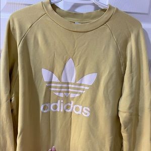 Adidas Yellow Crewneck